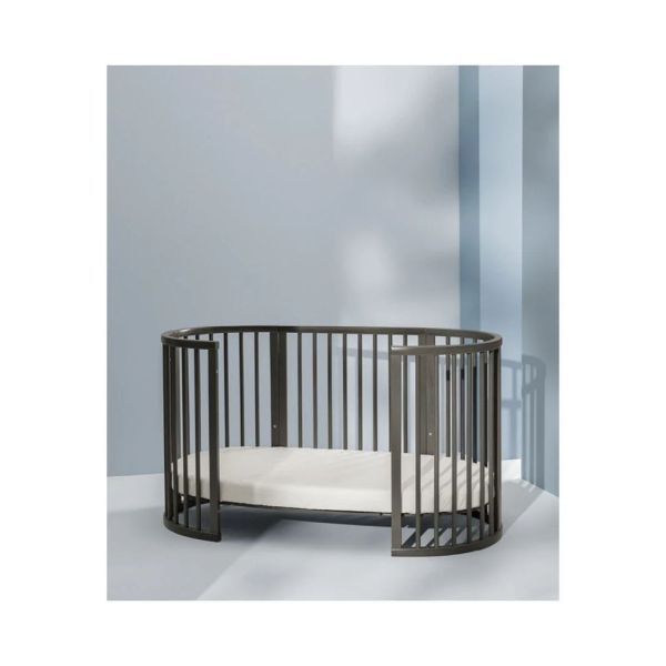 Chambre duo Lit Sleepi + commode sleepi + matelas - Hazy grey