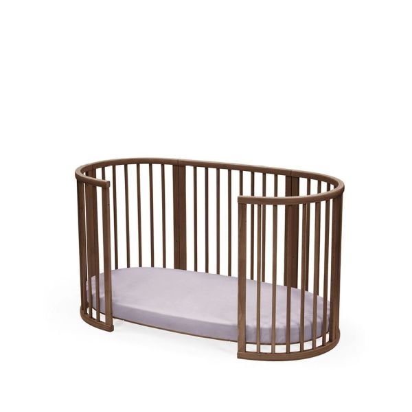 Chambre duo Lit Sleepi + commode Sleepi + matelas - Warm brown