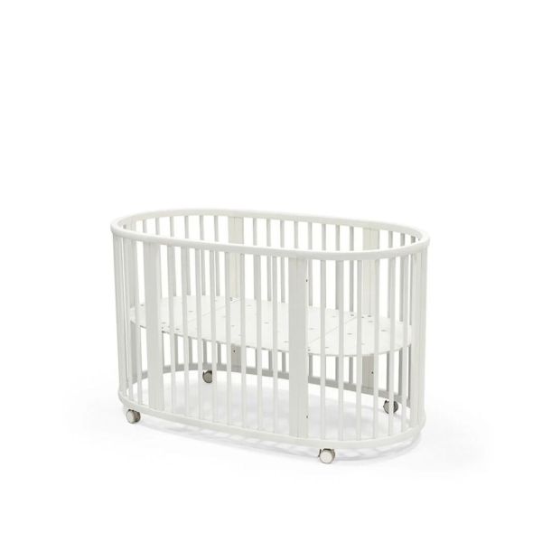 Pack duo Lit Sleepi + commode Sleepi + matelas - White
