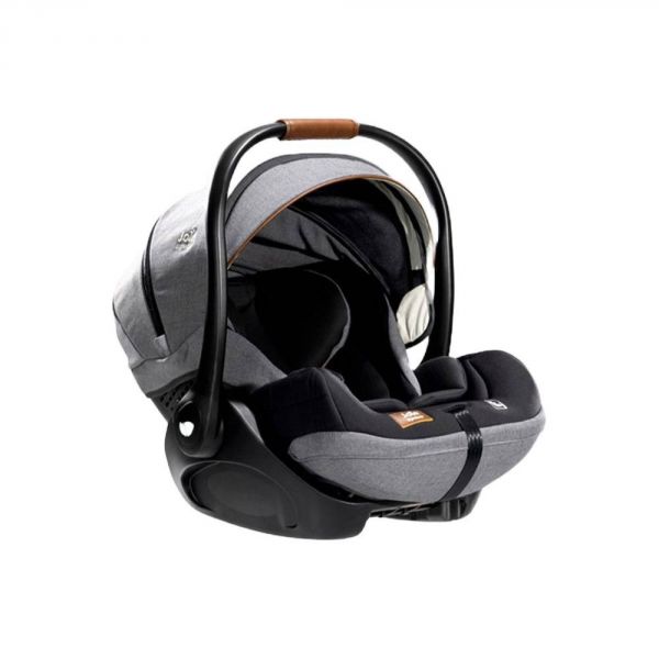 Poussette duo Pact pro Shell gray + siège auto i-Level Recline Carbon