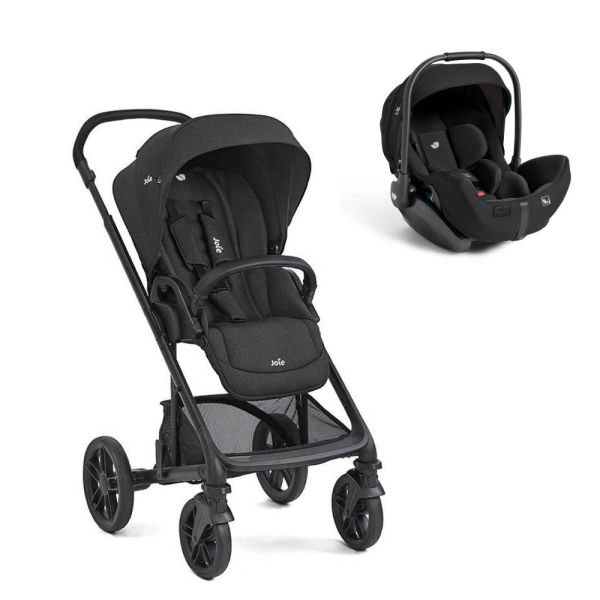Poussette duo Chrome 2 Raven + siège auto i-Level Pro Eclipse noir