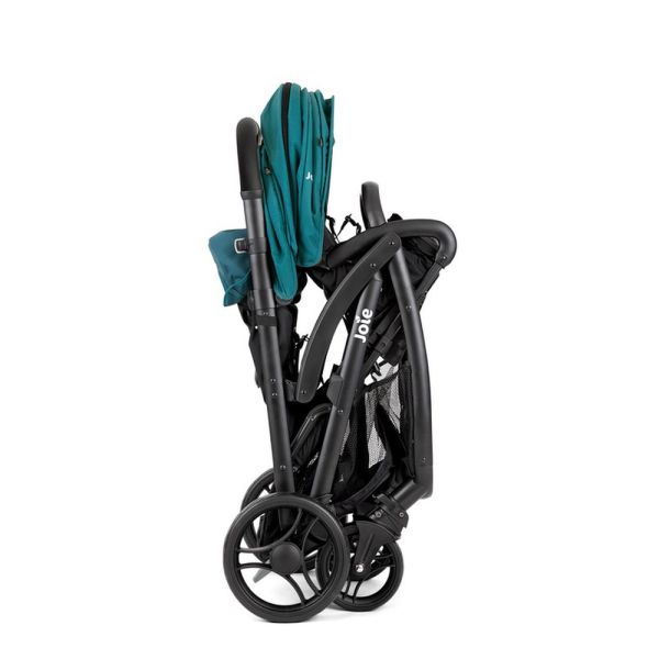 Poussette duo Evalite double Capri + siège auto i-Snug 2 Raven