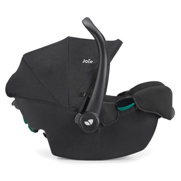 Poussette duo Evalite double Pebble + siège auto i-Snug 2 Raven