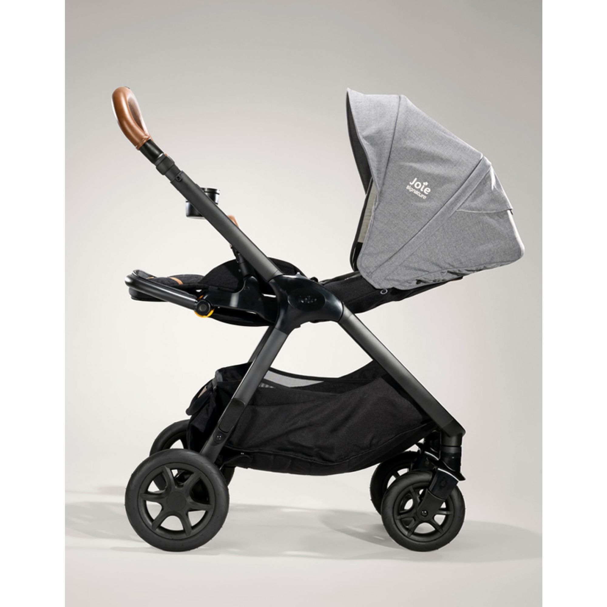 Poussette duo Finiti Carbon + siège auto i-Level Recline Carbon