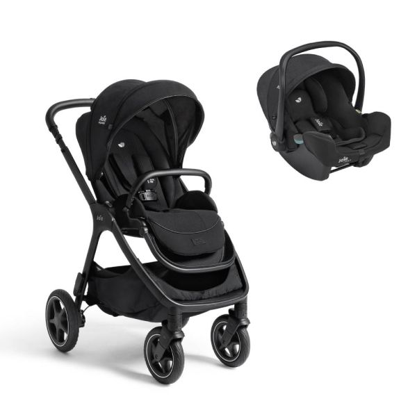 Poussette duo Finiti Eclipse + siège auto i-Snug 2 Raven