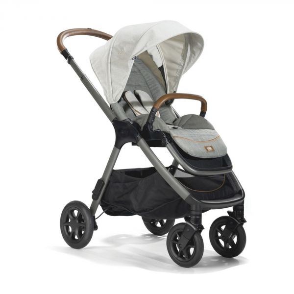 Poussette duo Finiti Signature Oyster + siège auto i-snug 2 Pebble