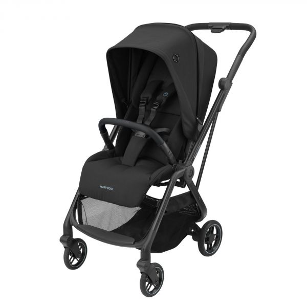 Pack Duo poussette Leona + siège auto Cabriofix i-Size Essential Black