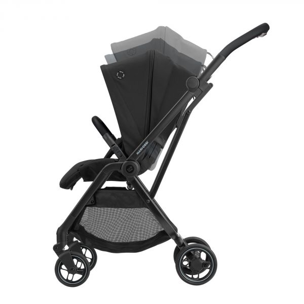 Pack Duo poussette Leona + siège auto Cabriofix i-Size Essential Black
