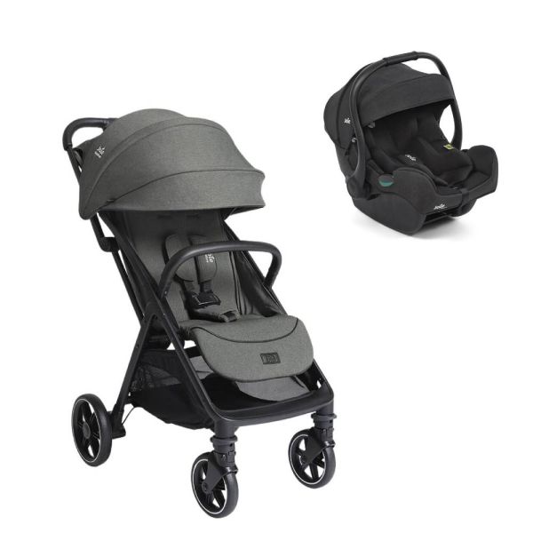 Poussette duo Parcel LX Signature Evergreen + siège auto i-Gemm 3 Raven