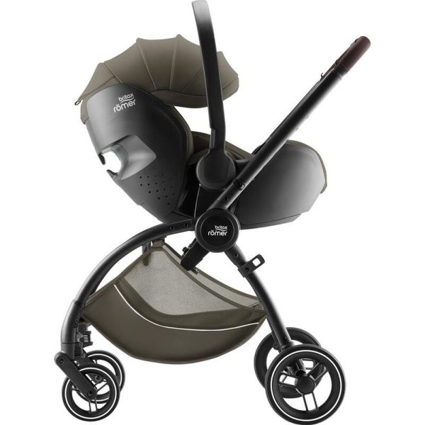 Poussette duo Rio + siège auto i-Size Baby Safe Pro Urban Olive LUX