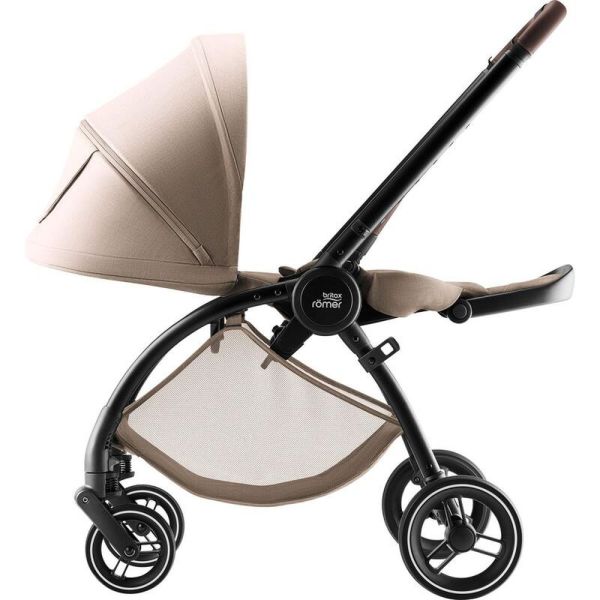 Poussette duo Rio + siège auto i-Size Baby Safe Pro Teak STYLE