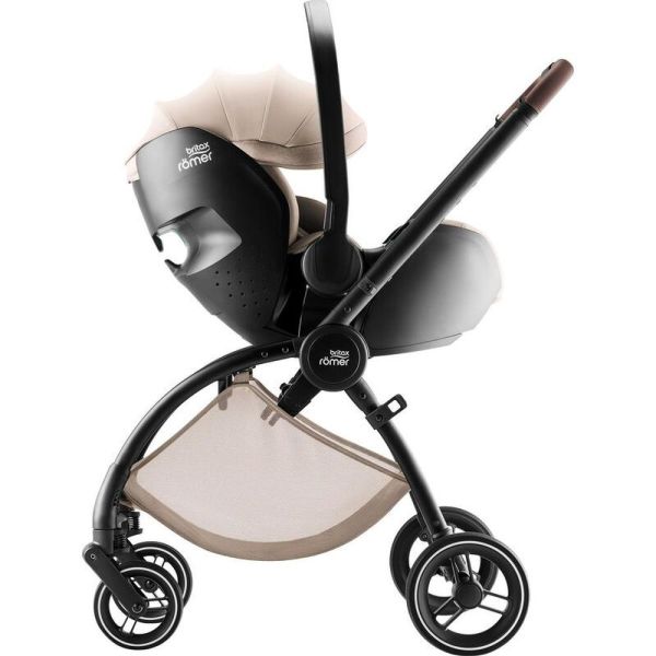 Poussette duo Rio + siège auto i-Size Baby Safe Pro Teak STYLE