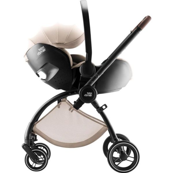 Poussette duo Rio + siège auto i-Size Baby Safe Pro Teak STYLE