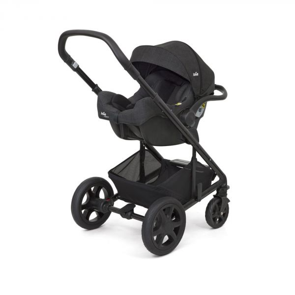 Poussette duo Tourist Laurel vert + siège auto i-Gemm 3 Shale noir