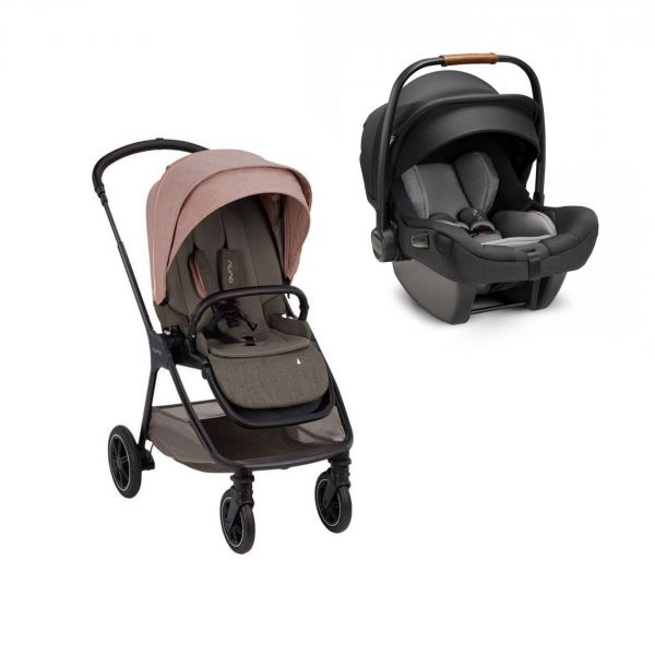 Poussette duo TRIV Next + Siège auto PIPA Next Cedar