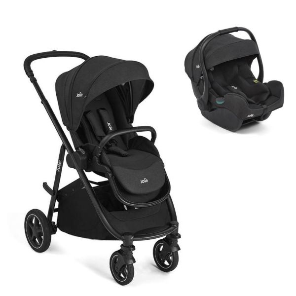 Poussette duo Versatrax + siège auto i-Gemm 3 Raven noir