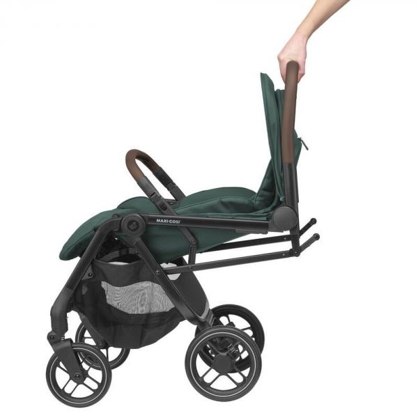 Poussette duo Soho + siège auto Pebble 360 Pro Essential Green