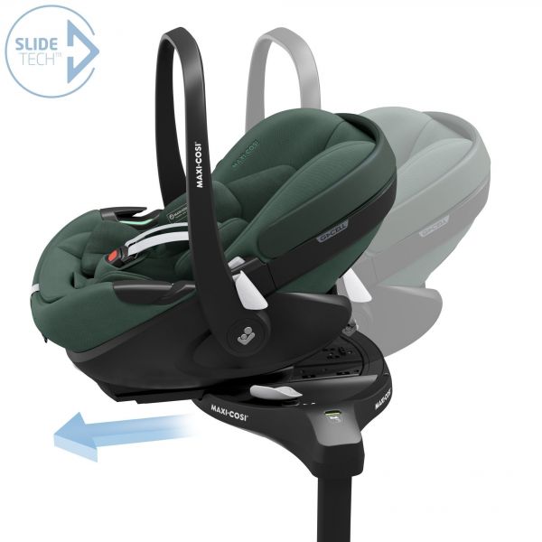 Poussette duo Soho + siège auto Pebble 360 Pro Essential Green