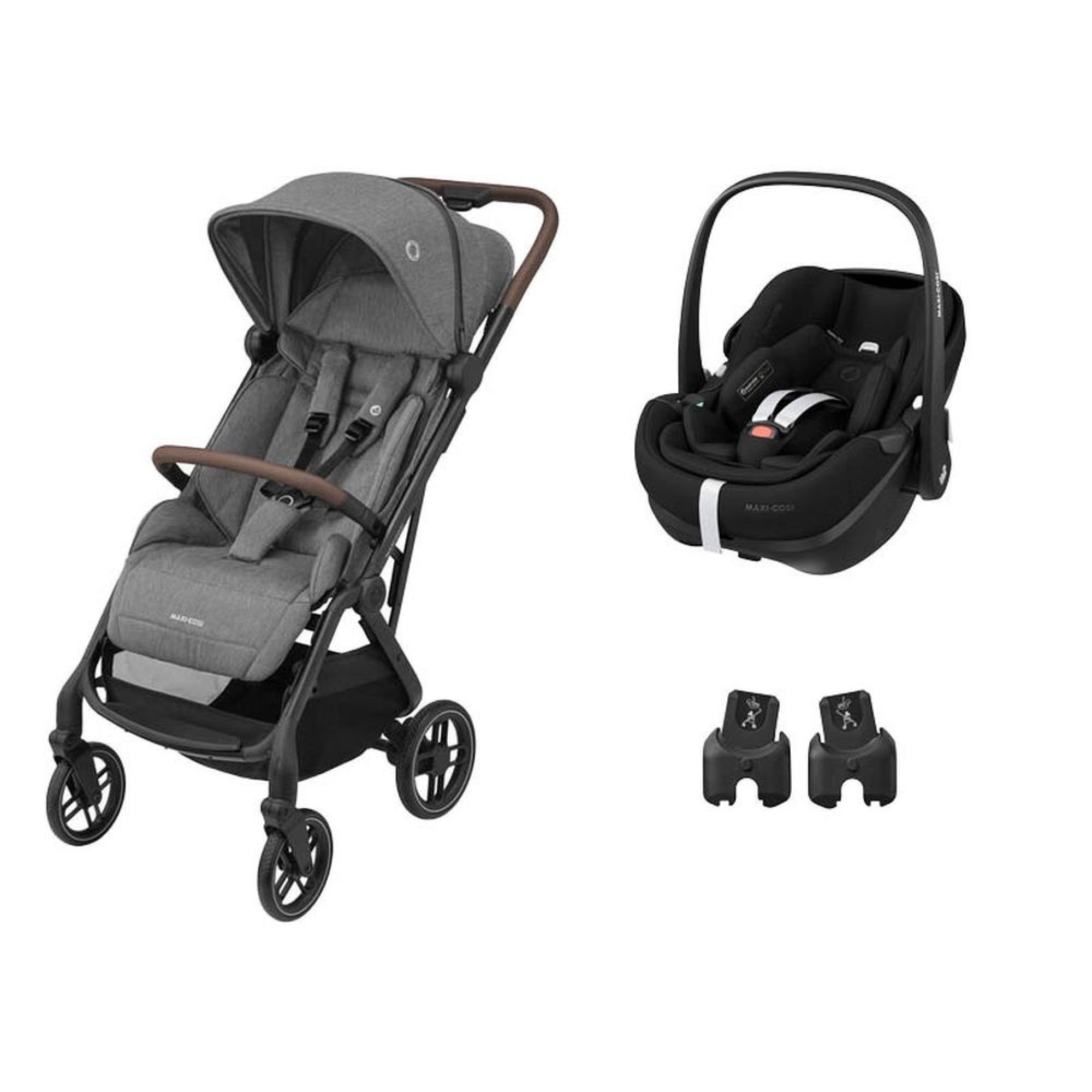 Poussette duo sale ultra compacte