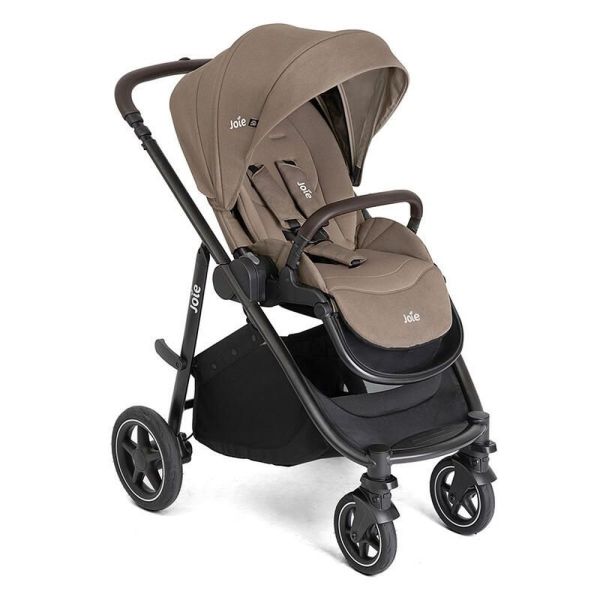 Poussette duo Versatrax Cashew + siège auto i-Starter Sandstone