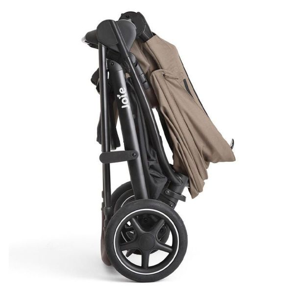 Poussette duo Versatrax Cashew + siège auto i-Starter Sandstone