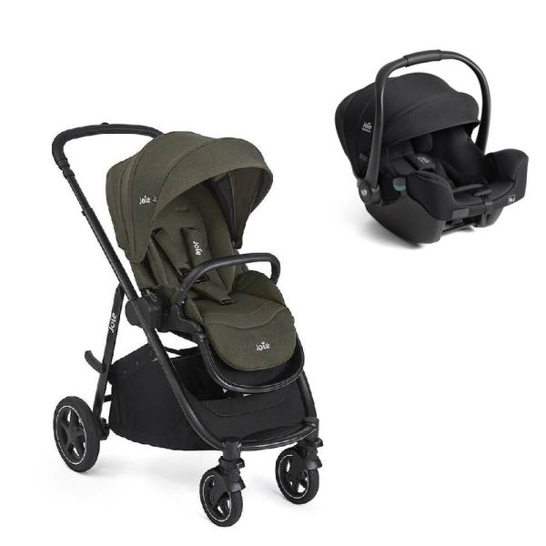 Poussette duo Versatrax Fern + siège auto i-Starter Eclipse