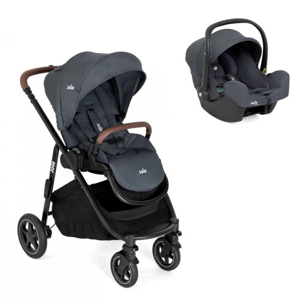 Poussette duo Versatrax Moonlight bleu + siège auto i-Snug 2 Moonlight bleu