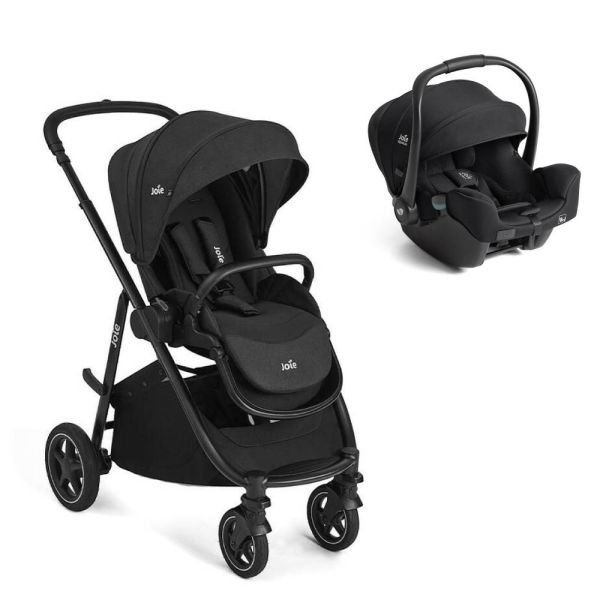 Poussette duo Versatrax Raven + siège auto i-Starter Eclipse