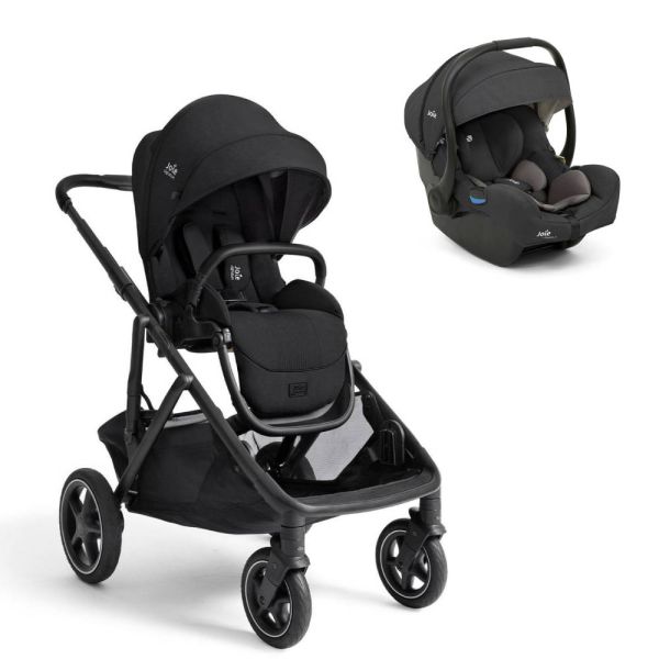 Poussette duo Versiti Eclipse noir + siège auto i-Gemm 3 Shale noir