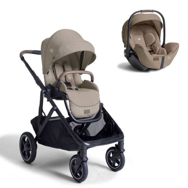 Poussette duo Versiti + siège auto i-Level Pro Signature Sandstone beige
