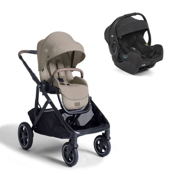 Poussette duo Versiti Sandstone + siège auto i-Gemm 3 Raven