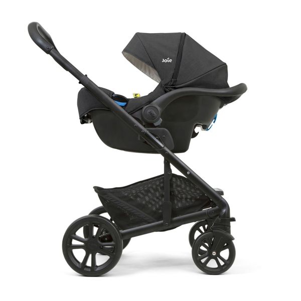Poussette duo Versiti Sandstone beige + siège auto i-Gemm 3 Shale noir