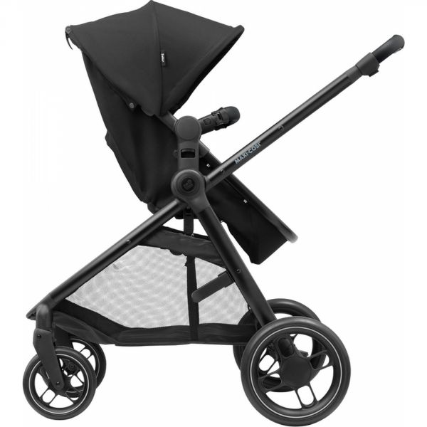 Poussette duo Zelia + siège auto Cabriofix I-Size Black