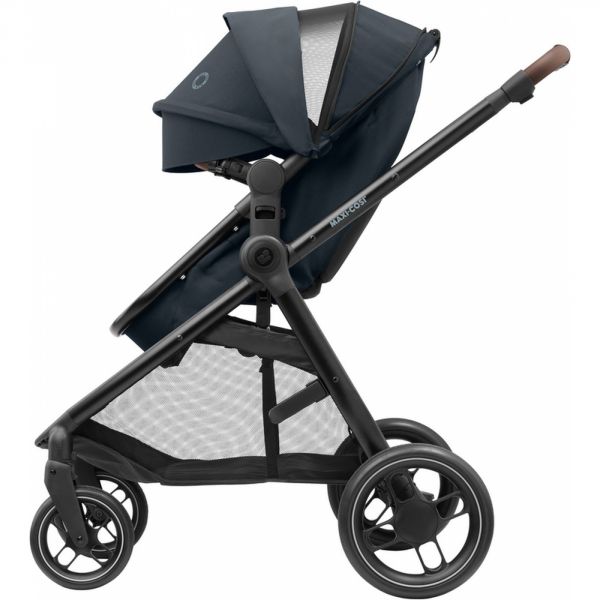 Poussette duo Zelia + siège auto Cabriofix I-Size Graphite