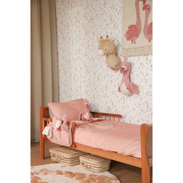 Pack housse de couette lit réversible enfant + taie - Blooming Safari - 120 x 150 cm