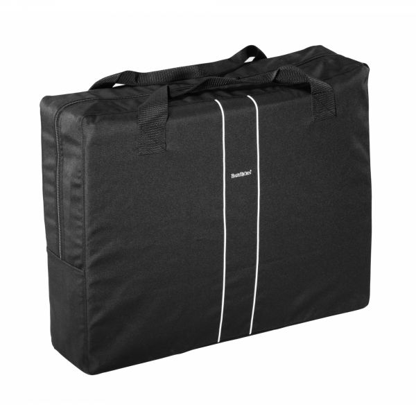 Pack lit parapluie Light noir + drap housse blanc