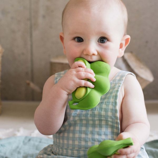 Coffret cadeau de naissance : anneaux de dentition - radis