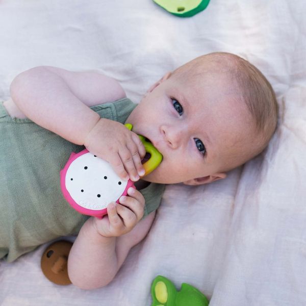 Coffret cadeau de naissance : anneaux de dentition - radis