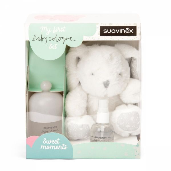 Coffret Baby cologne 100ml + 50 ml et peluche