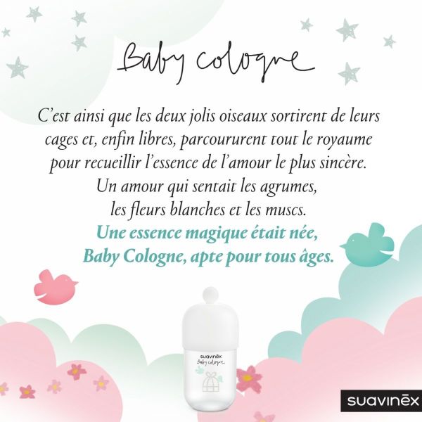 Coffret Baby cologne 100ml + 50 ml et peluche