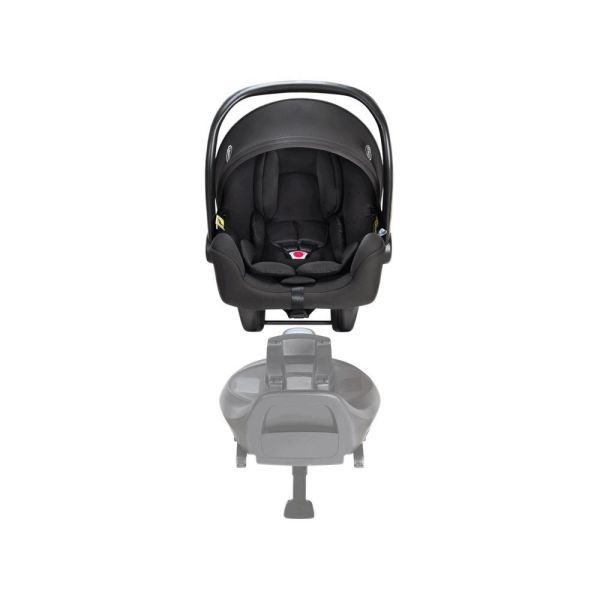 Poussette duo Stadium double Titanium + 2 sièges auto SnugLite Midnight