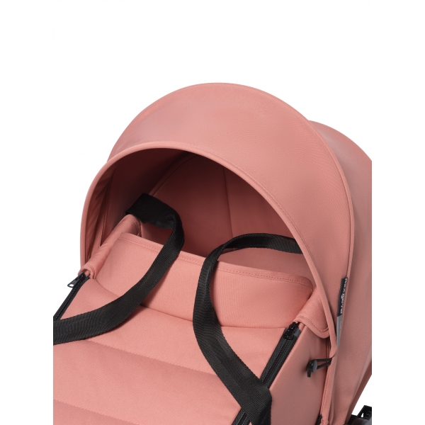 Pack poussette double Trio YOYO² Connect pack 6+ + Yoyo car seat by Besafe + Nacelle - Cadre Blanc - Ginger