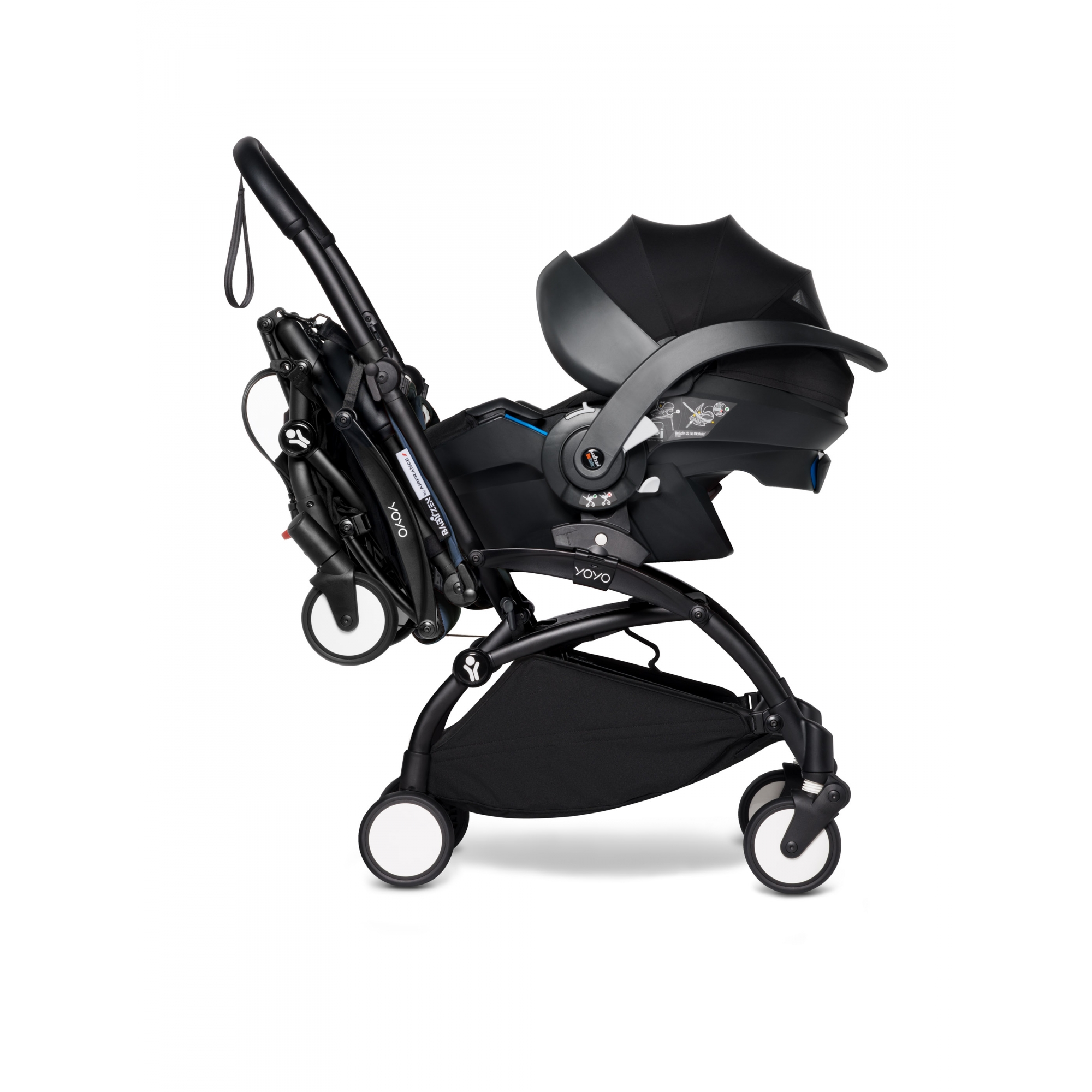 Trio poussette Yoyo² 6m + nacelle Yoyo + Yoyo car seat by BeSafe de Babyzen