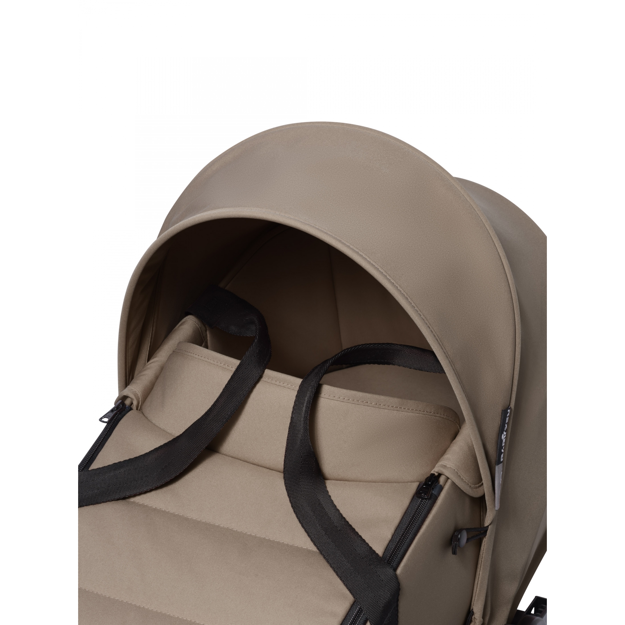 Pack poussette Duo YOYO² pack 6+ et YOYO car seat by Besafe - Cadre Noir -  Taupe - Made in Bébé
