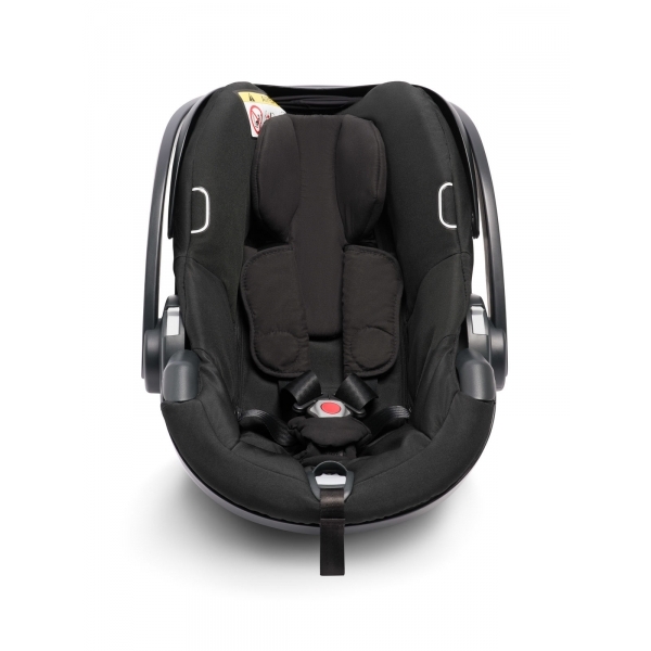 Pack poussette double Trio YOYO² Connect pack 6+ + Yoyo car seat by Besafe + Nacelle - Cadre Noir - Toffee
