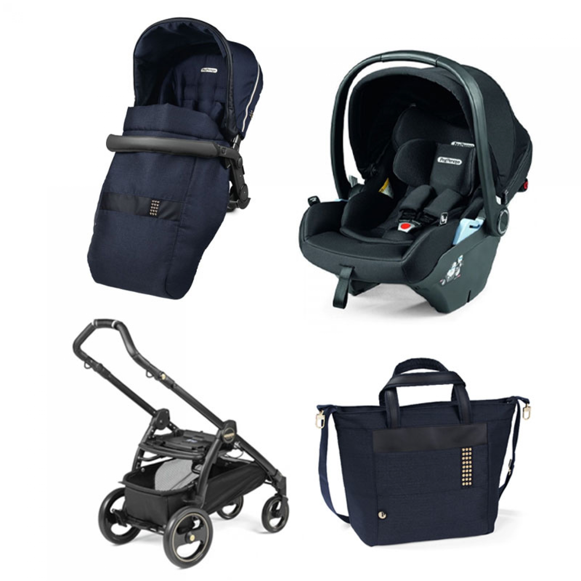 Peg Perego Pack poussette Duo Book 51 avec Primo Viaggio LOUNGE ISize