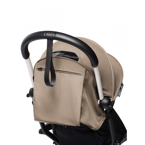 Poussette duo YOYO² pack 6+ et Yoyo car seat by Besafe - Cadre Blanc - Taupe