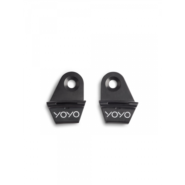 Poussette duo YOYO 2 pack 6+ et Nacelle - Cadre Noir - Noir