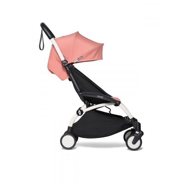Poussette duo YOYO² pack 6+ et Yoyo car seat by Besafe - Cadre Blanc - Ginger