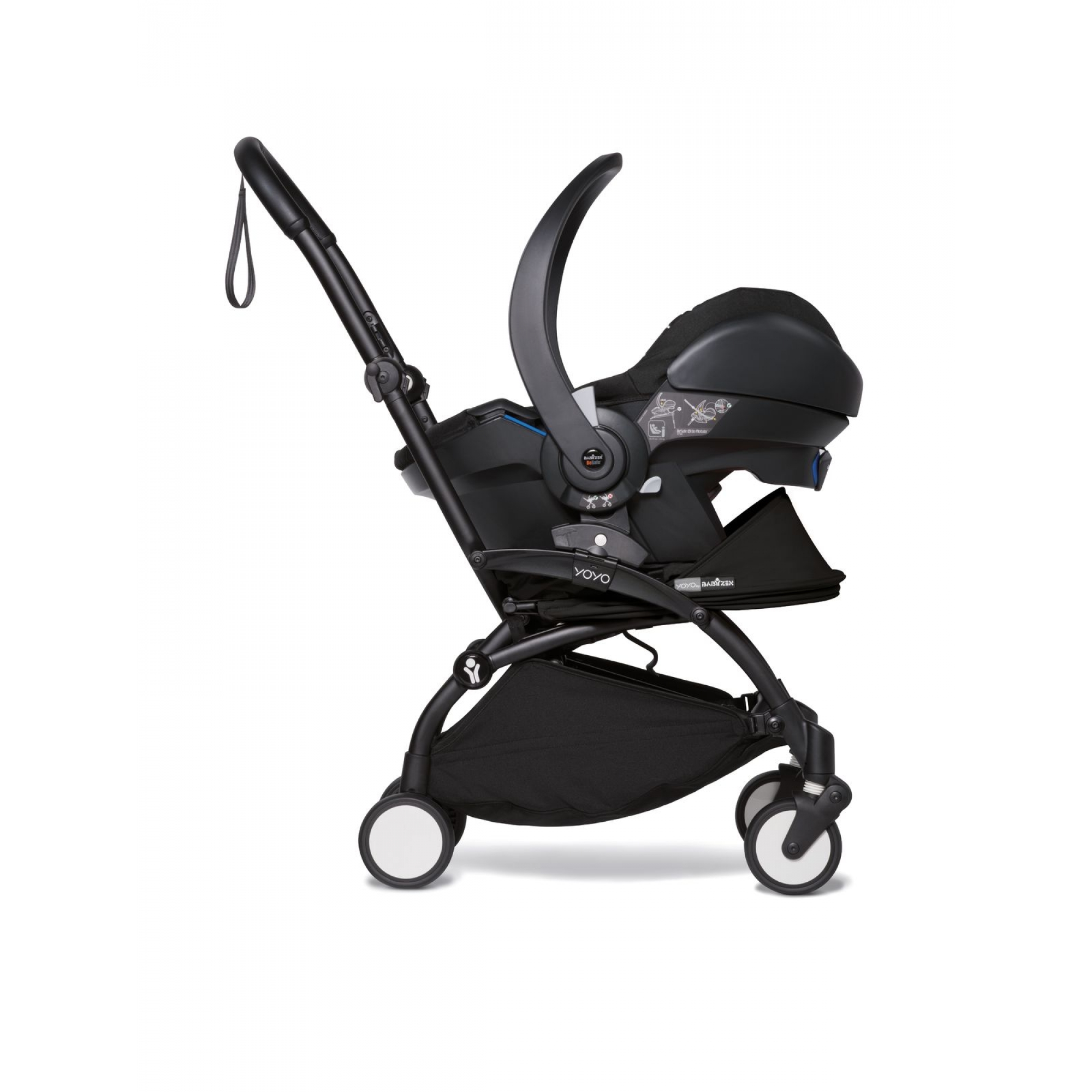 Babyzen Pack Poussette Duo Yoyo Pack 6 Et Siege Auto Yoyo Car Seat By Besafe Ombrelle Chassis Noir Noir Made In Bebe